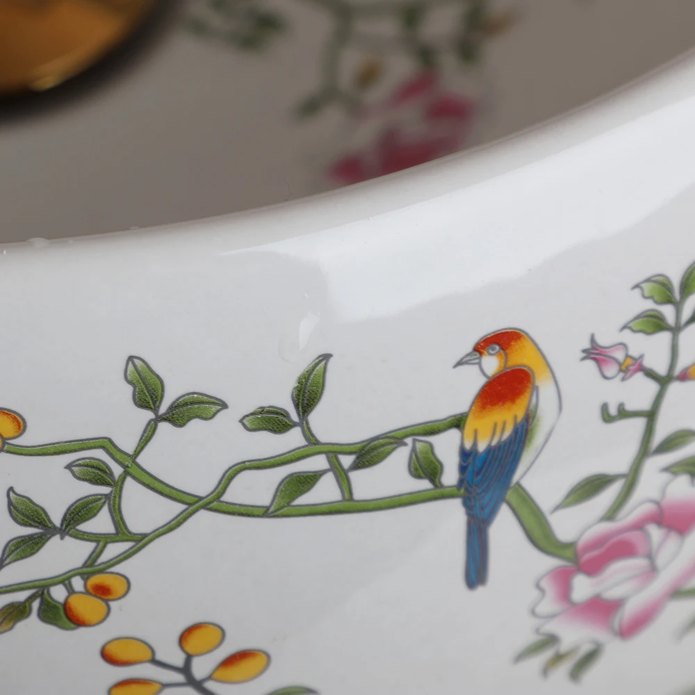 Керамический смеситель ZAPPO для раковины в ванную комнату комбинированный