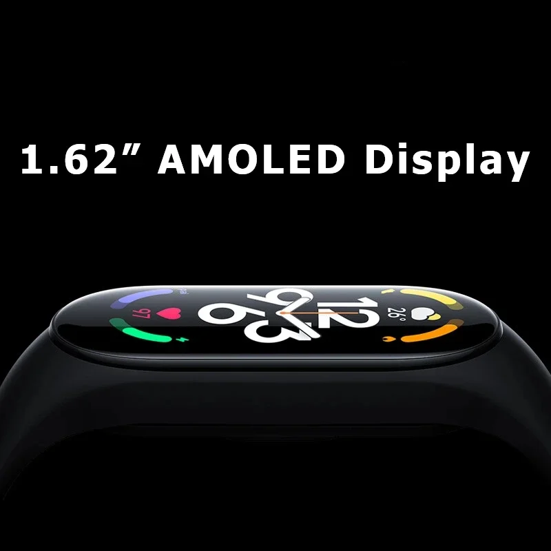 Смарт-браслет Xiaomi Mi Band 7 6 цветов AMOLED Водонепроницаемый Фитнес-трекер измерение