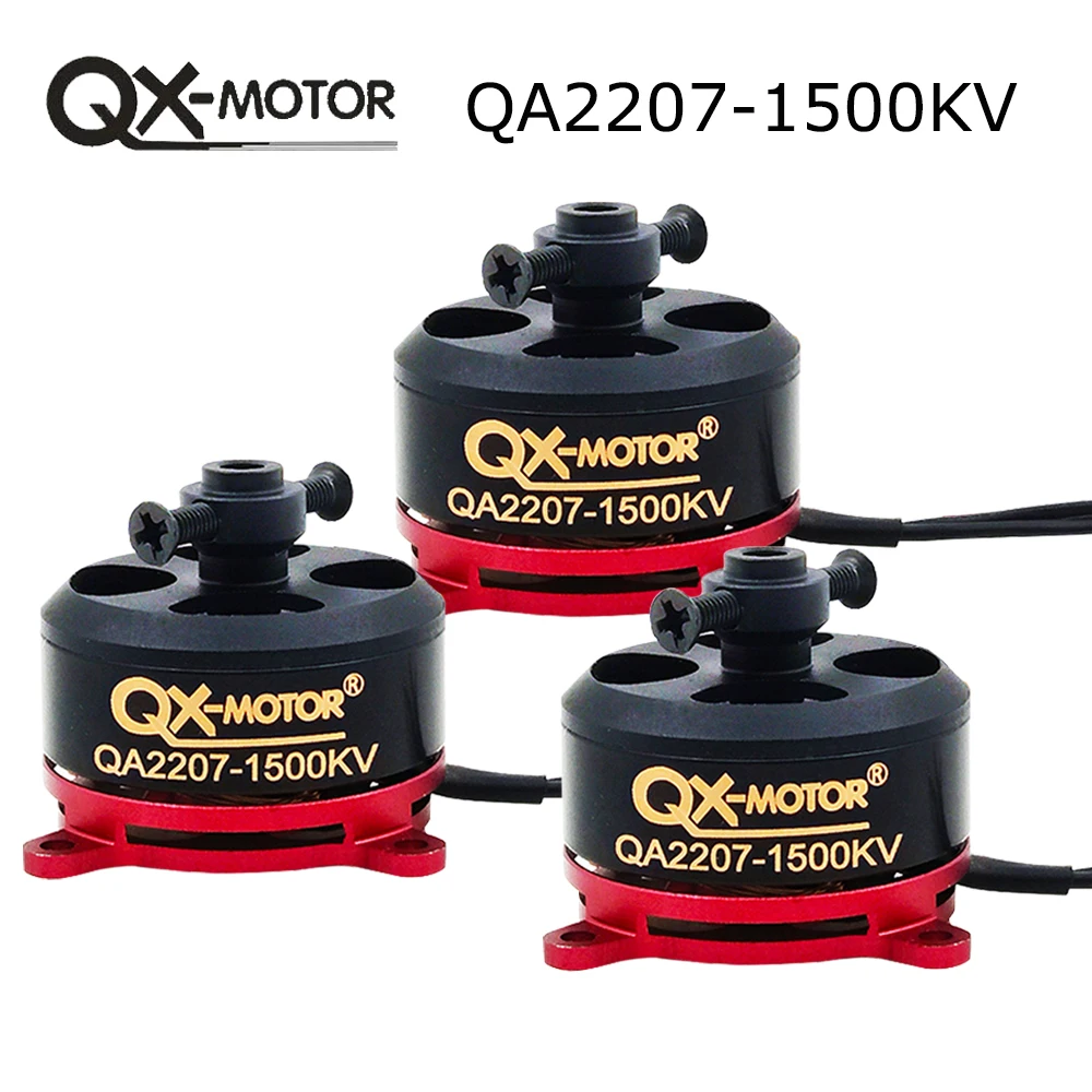 

QX-MOTOR QA 2207 Brushless Motor 1500KV all metal Brushless Motor 2208 Support 2-3s For F3P RC Fixed-wing Aeroplane Airplane