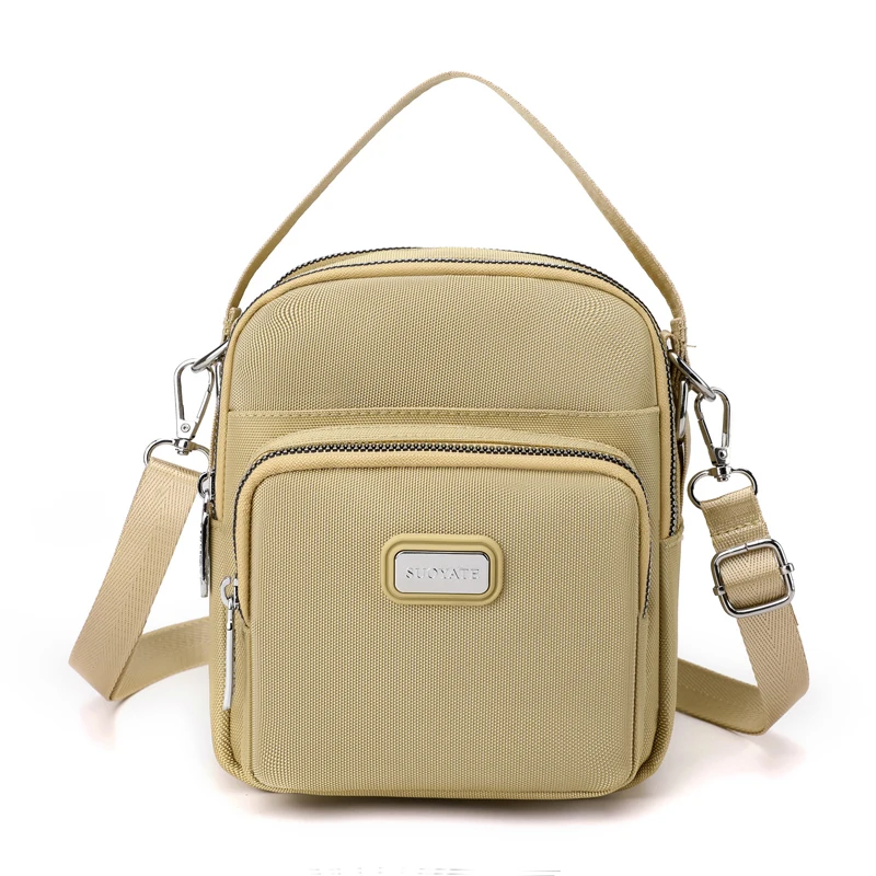 

Миниатюрная сумка через плечо для женщин, нейлоновые сумки на ремне для девушек, Маленькая женская сумка-мессенджер, мобильный телефон Bag, п...