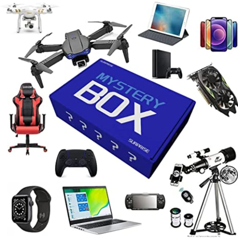 

Surprise Mystery Gift Box Most Popular 100% Winning High-quality Electronic Digital Product 2022 New Year Gift for Friend Family