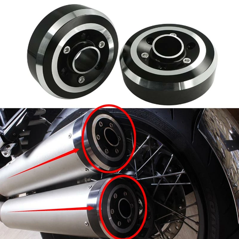 

Наконечник выхлопной трубы мотоцикла, задняя крышка глушителя, Защитная крышка для BMW R NineT T R9T Racer Urban Scrambler Pure 2014-2019