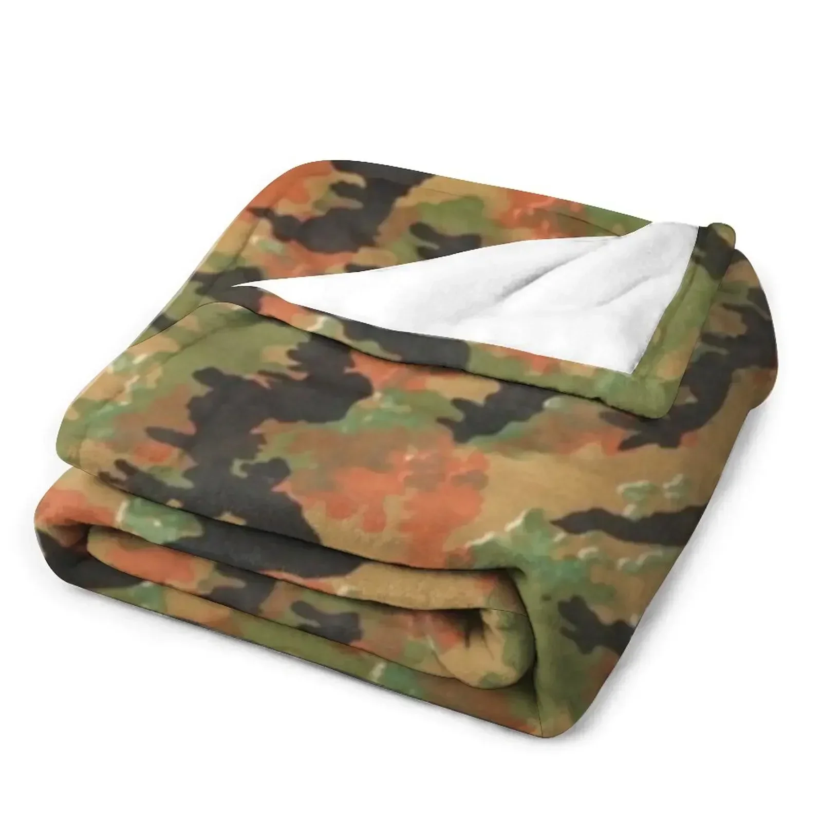 Одеяло Waffen SS Leibermuster с камуфляжным рисунком 1945 года одеяло для пикника на зиму