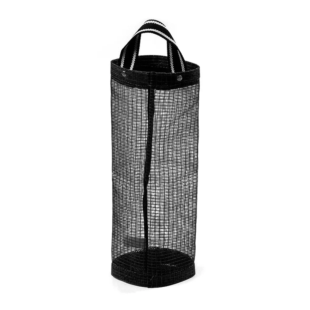 

2/3/5 Plastic Bag Holder Dispenser Hanging Folding Mesh Garbage Bag Organizer Trash Pouch Holder Recycling Containers