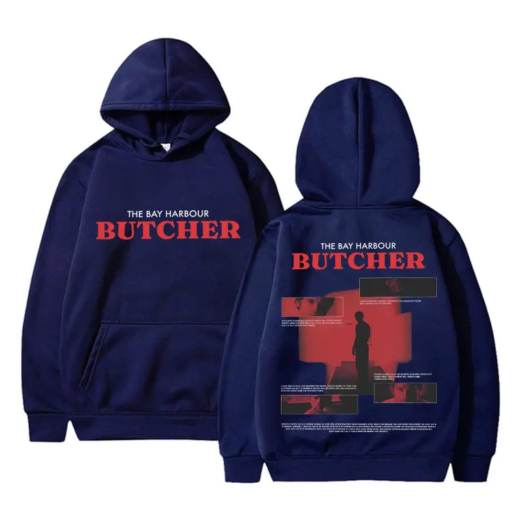 Фото Dexter Morgan The Bay Harbour Butcher двусторонняя толстовка с принтом для мужчин и женщин одежда повседневная толстовка большого размера уличная одежда 90-х годов №3