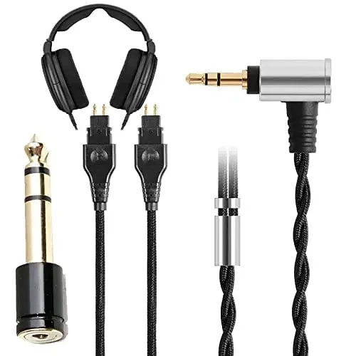 V-MOTA совместим с кабелем для Sennheiser HD600 HD650 HD660S HD560 HD580 HD565 HD545 HD535 стерео разъем 3 5 мм +