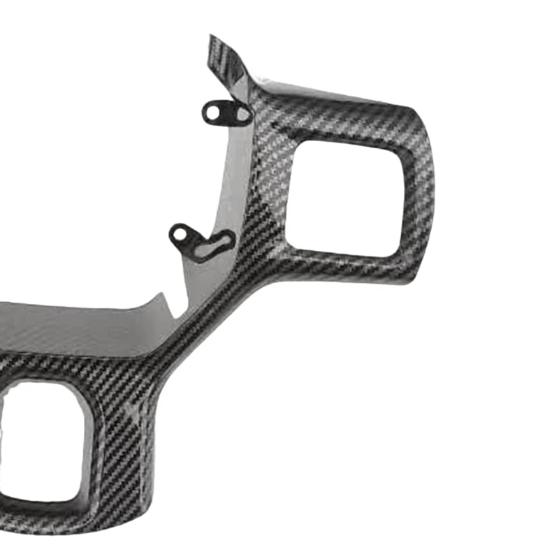 Автомобильная панель рулевого колеса из углеродного волокна отделка для Dodge Ram