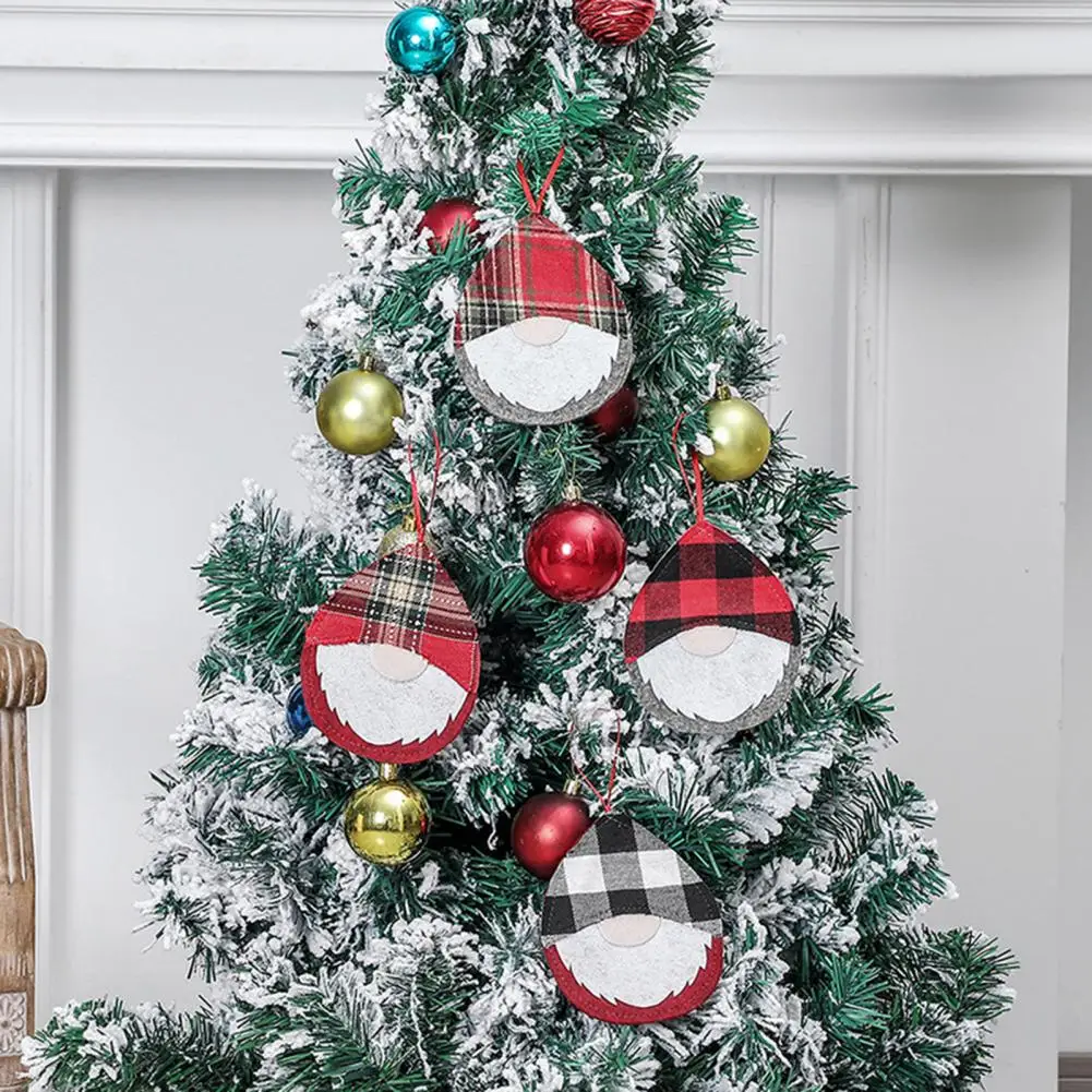 

Excellent Fine Non-woven Fabric Santa Claus Xmas Decoration Hanging Pendant Christmas Pendant Christmas Ornament