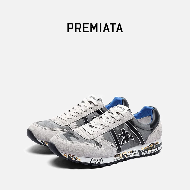 

Authentic PREMIATA Outlet Shoes Men's Sneakers Running Shoes Cedar Meek Sneakers Leather traditional shoes Exercise Cross traini