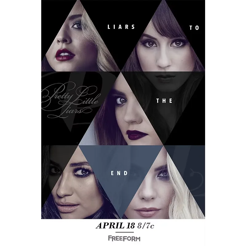 Настенный постер Pretty Little Liars Сезон 7 Linbao