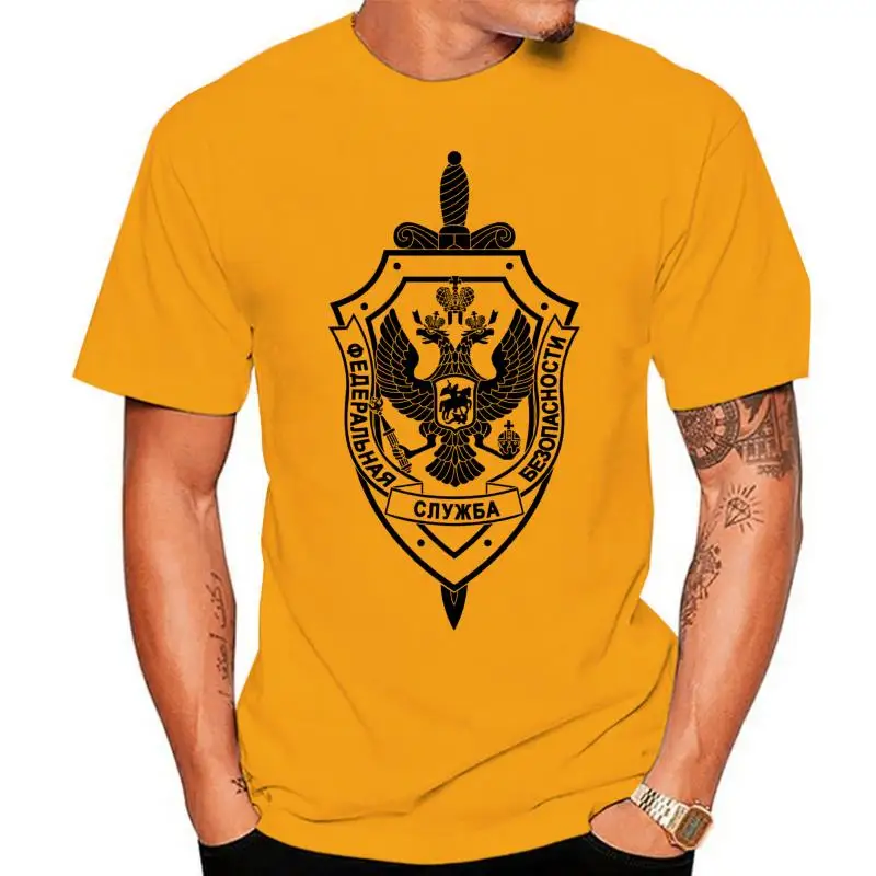 

T-Shirt Military Fsb Russia 100% Cotton.T-Shirts Includes Front Russian Fsb 2022 Hip Hop T Shirt 100% Cotton Short Sleeve Tees