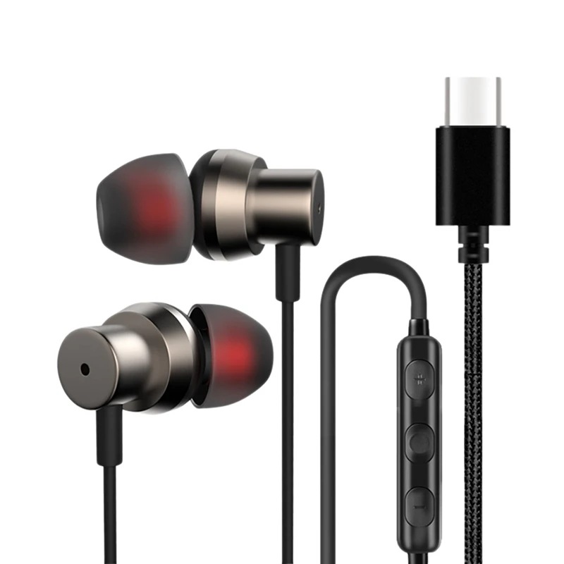 

Игровые наушники-вкладыши PYTHON FLY, проводные наушники с плетеным кабелем, Hifi, суперстойкие, насыщенные басовые наушники