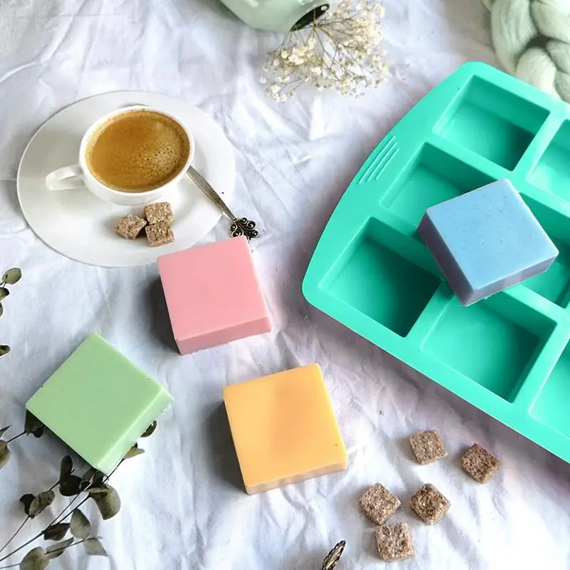 Силиконовые формы для шоколада 12 сеток форма мыла свечей шоколадного батончика