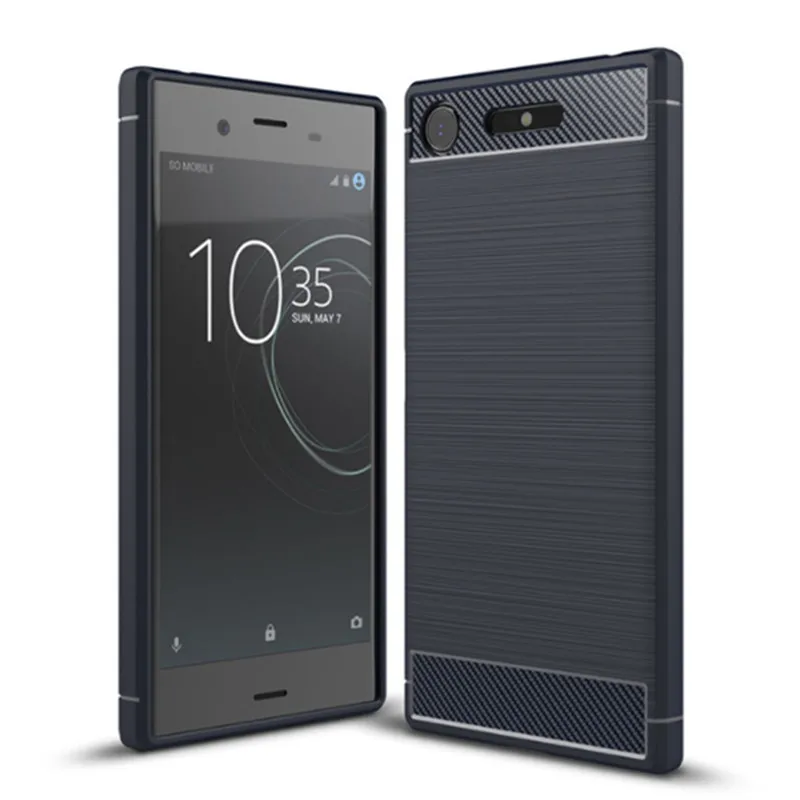 Силиконовый чехол для Sony Xperia XZ1 G8341 G8342, задняя крышка из углеродного волокна для Sony Xperia ACE, мягкий ударопрочный чехол для смартфона