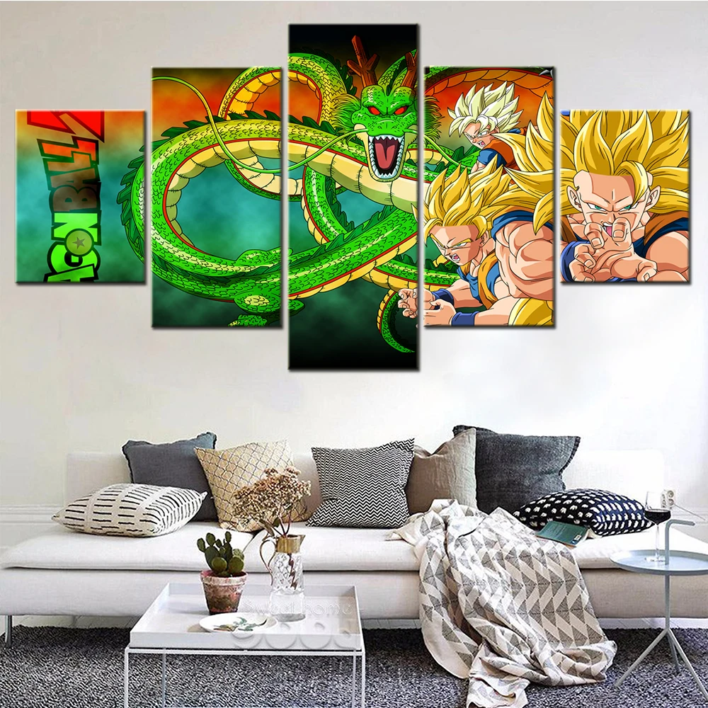 5 шт. Декоративная Настенная картина из японского аниме |