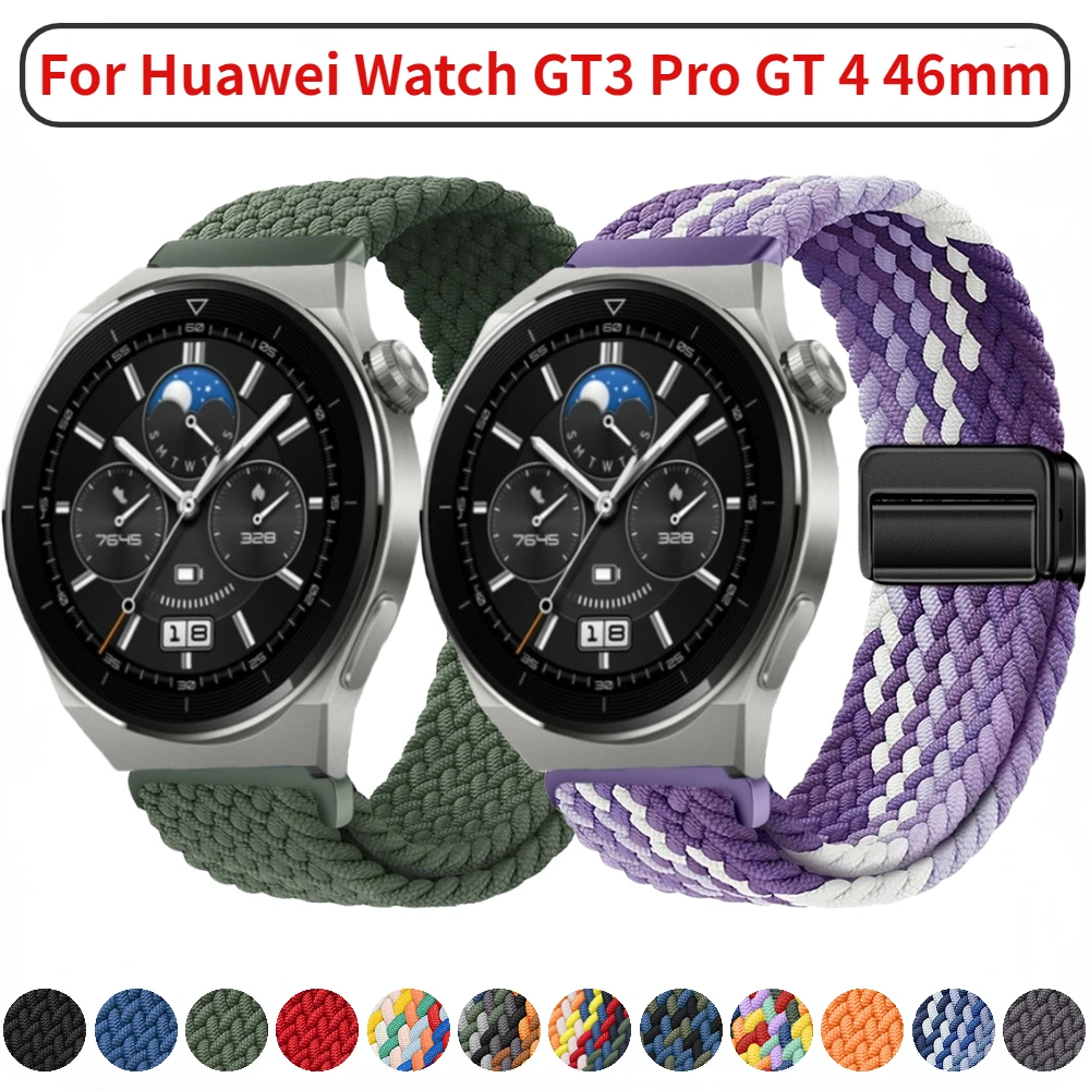 Силиконовый ремешок для Huawei Watch GT3 Pro GT2 GT4 Samsung Galaxy 6