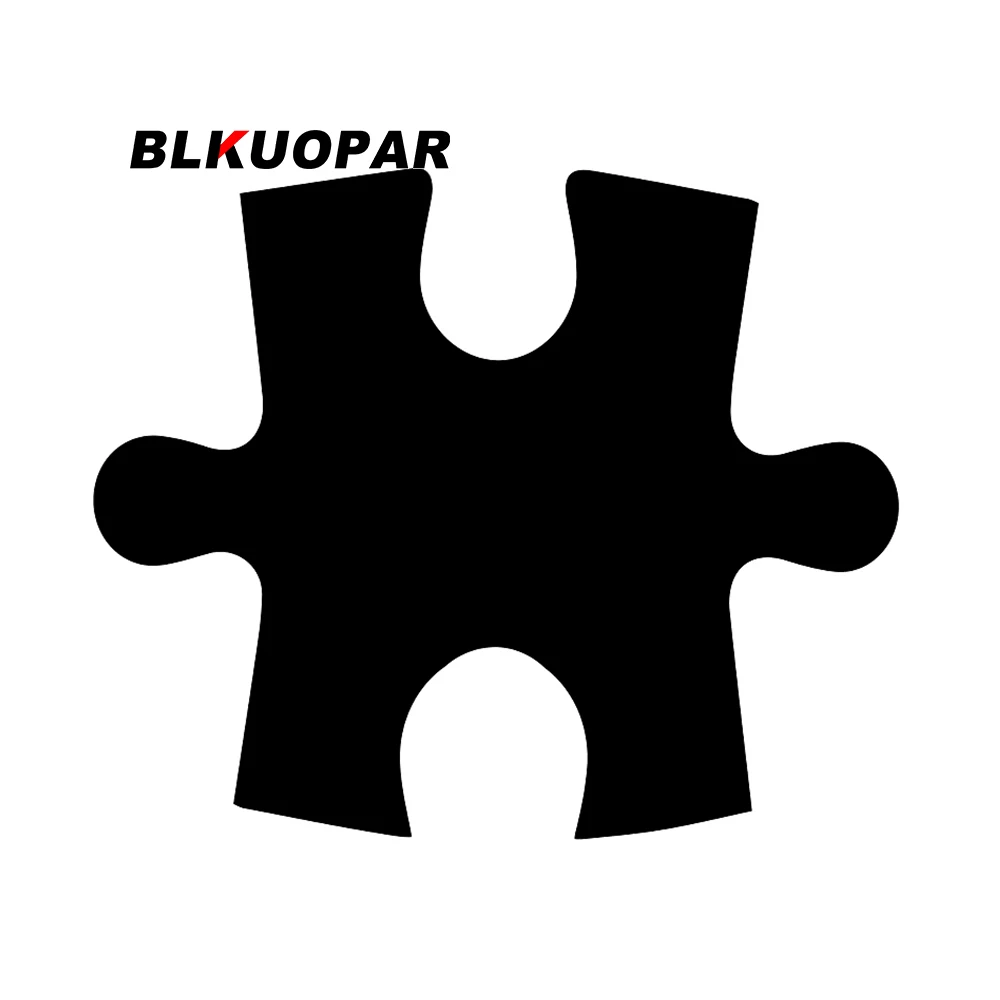 

BLKUOPAR Puzzle Car Sticker Scratch-Proof Creative Personality Sunscreen Funny Die Cut Original Air Conditioner Decoration