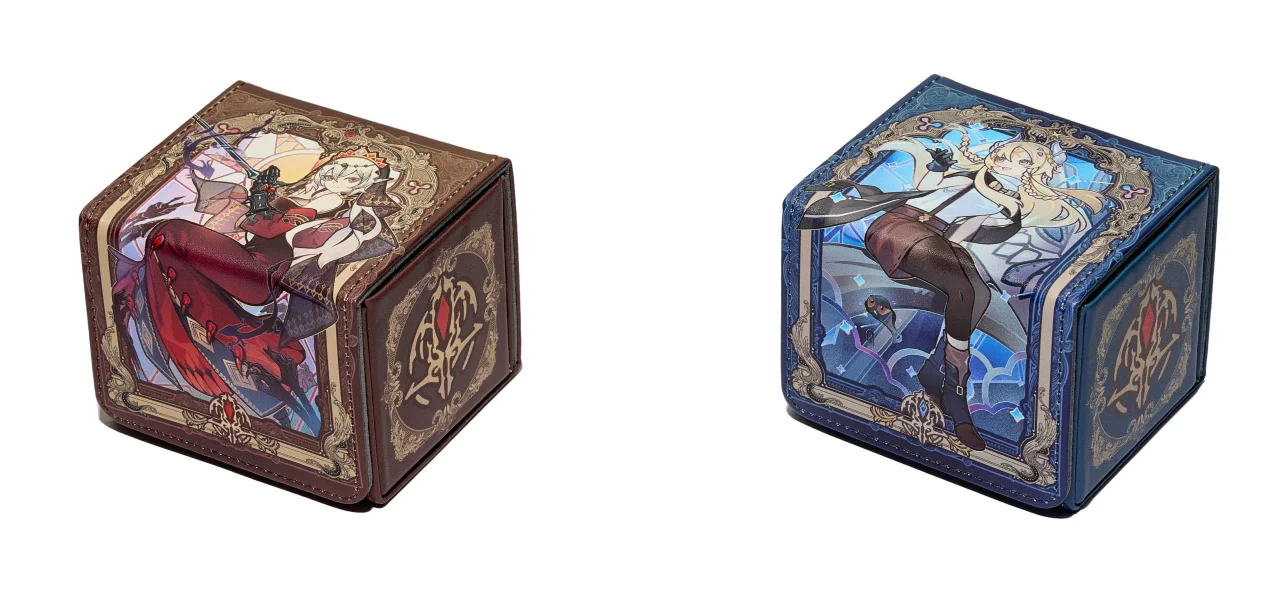 

Аниме Yu-Gi-Oh! OCG PTCG MTG торговая карточка, дека-бокс Dogmatika, однотонная Защитная искусственная кожа