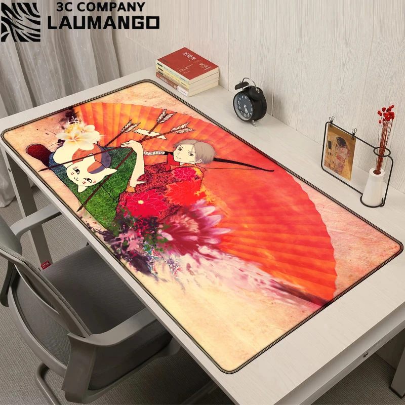 

Natsume Gaming Mouse Mat Mause Pad Gamer Cabinet Carpet Mousepad Anime Mats Pc Accessories Keyboard Desk Large Xxl Extended Mice