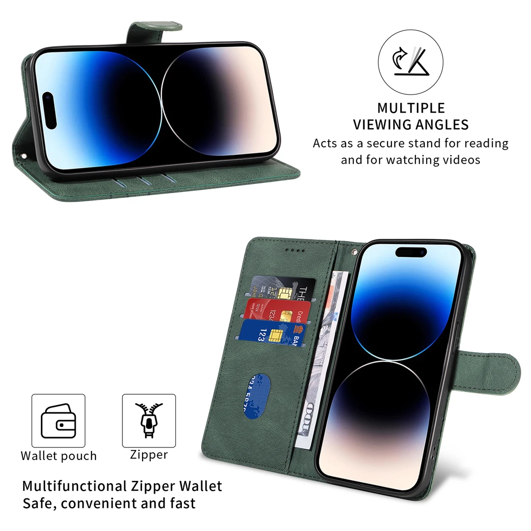 Кожаный чехол-книжка для Nokia G42 NokiaG42