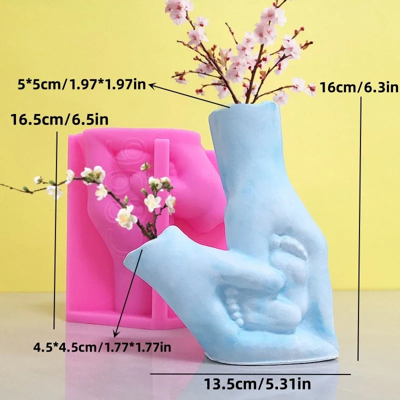 Силиконовая форма в виде ракушки скандинавском стиле