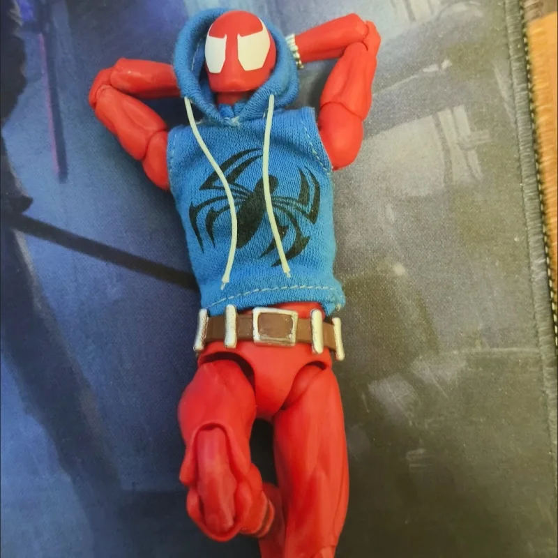 В наличии Ct Toys Человек-паук Mafex 186 фигурка Алый паук удивительный комикс