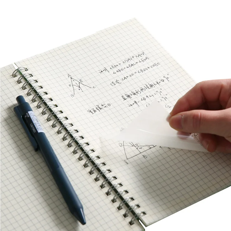 Прозрачные липкие заметки размером S M L 75 мм * 50 листов стикеры для заметок