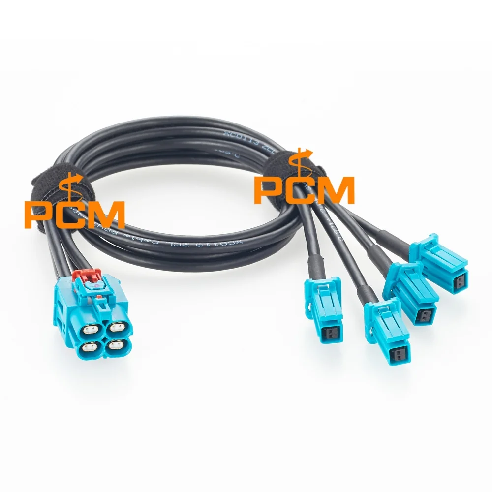 Фото TE GEMnet 1-2386629-4 Z Code Jack на MATEnet 2302510-9 Jack автомобильный Ethernet-кабель для ADAS ECU, камеры и автомобильной сети. №3