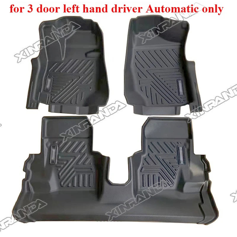 

Коврик для Suzuki Jimny TPE, 3-дверные автомобильные коврики Jimny, ковер JB64 JB74W JB74 LHD RHD 2019 2020 2021 2022 2024