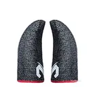 Перчатки из волокна для PUBG, дышащие защитные перчатки для игрового контроллера, защита от пота и царапин, 2 шт.