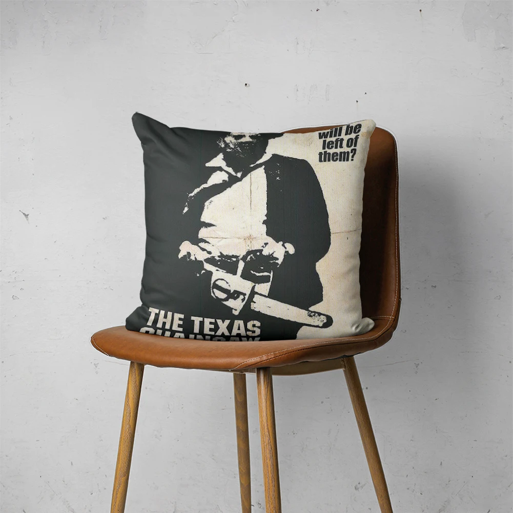 

HORROR MOVIE PILLOW 099 Customizable Bedroom Bed Sofa Hotel Car Lumbar Pillow Fashion Decorative Cover