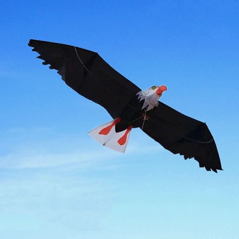 Бесплатная доставка воздушный змей с белым орлом и ручкой для серфинга взрослых