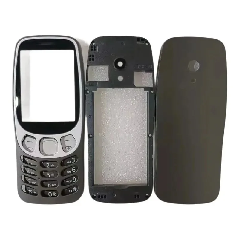 Фото Полный комплект корпуса мобильного телефона BANERYPAK для Nokia 3210 4G (2024) с английской клавиатурой, запчасти для ремонта №1