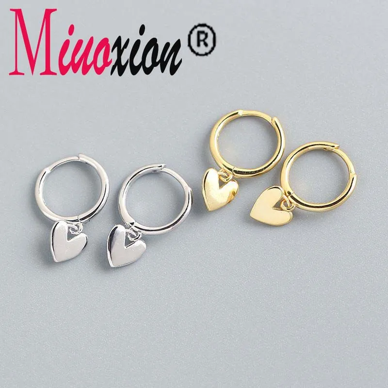 Miuoxion Ретро 925 штамп Любовь Сердце Кольцо Серьги Женская романтическая мода студенческие ювелирные изделия для женщин очаровательные подарки для пары девушек