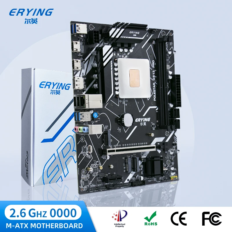 ERYING-Kit de placa base i9 para PC Gaming, CPU de 11 núcleos integrada, 0000 ES, 2,6 GHz (rendimiento del producto, consulte i9 11980HK i9 11900H)