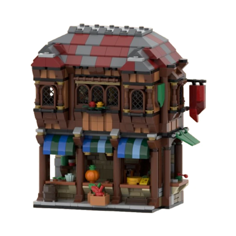 Маленькая деталь средневековая уличная картина строительная серия Пазл сделай