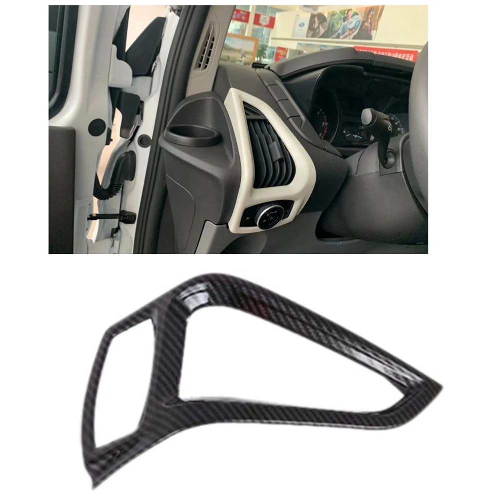 Для ford Transit 2017 + Автомобильная панель из углеродного волокна для кондиционера