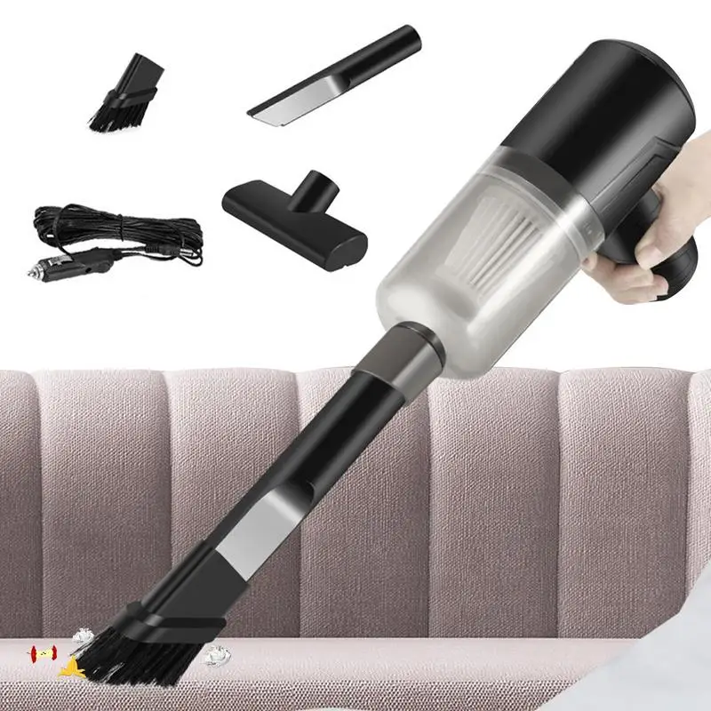 

Car Vacuum Powerful Home Vacuum Cleaner 12000Pa Handheld Vacuum Cleaner Rechargeable Strong Suction For Cushions Sofas Pet Hair
