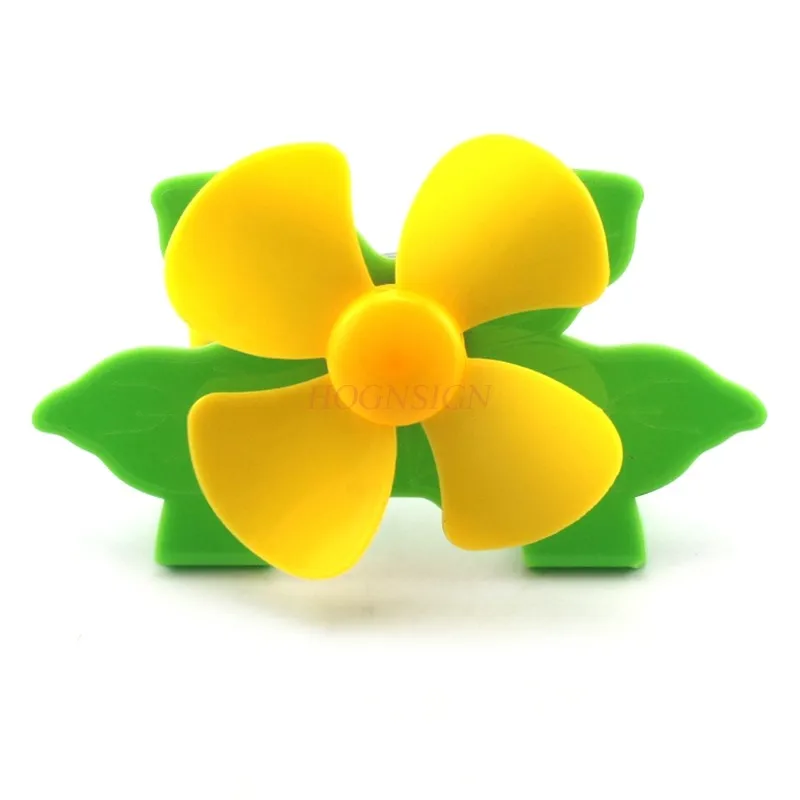 Цветы и зеленые листья Детская технология сделай сам небольшой производитель