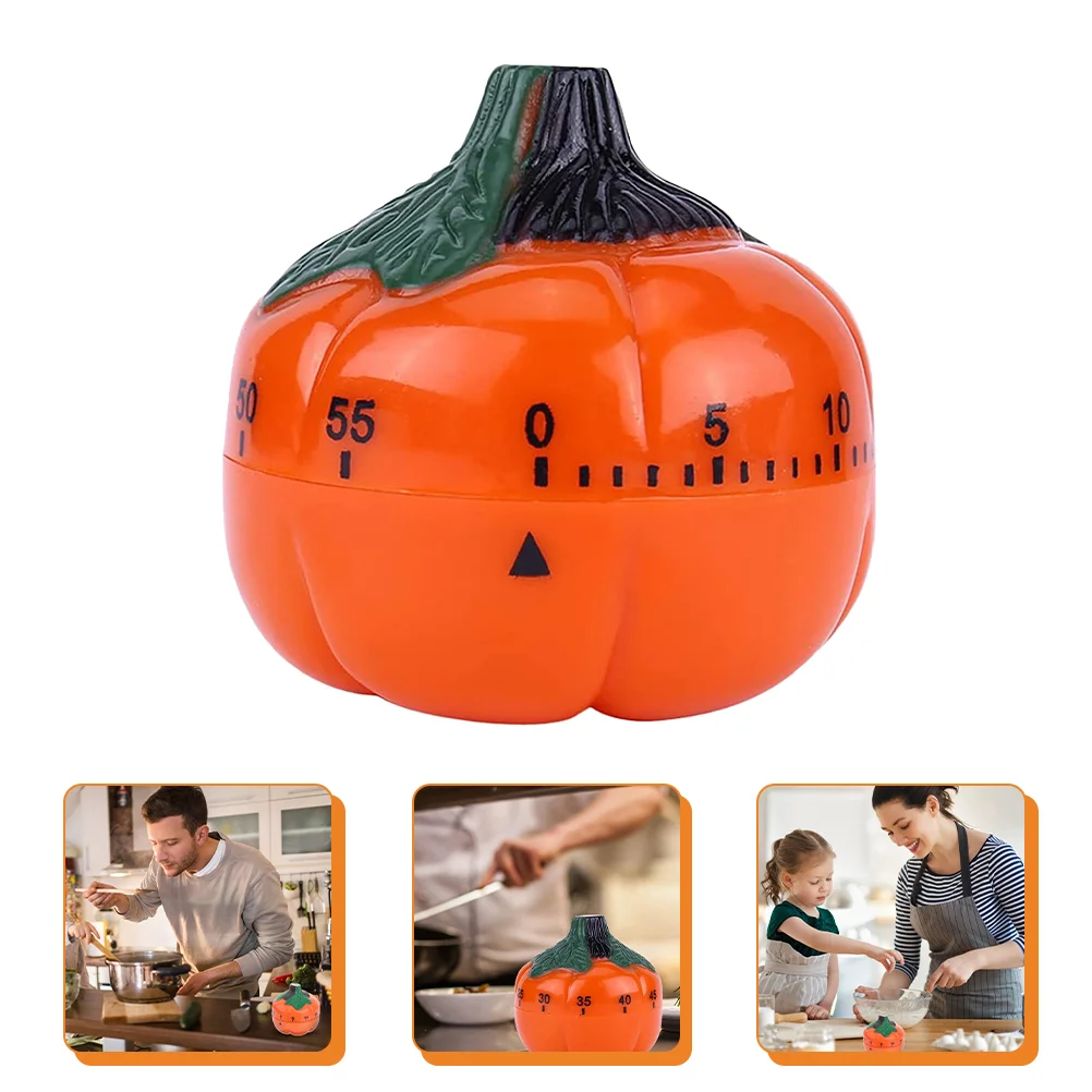 

Timer Kitchen Countdown Cooking Pumpkin Wind Bakingmechanical 60 Timers Manual Clockminutes Cartoon Time Reminder Digitalalarm