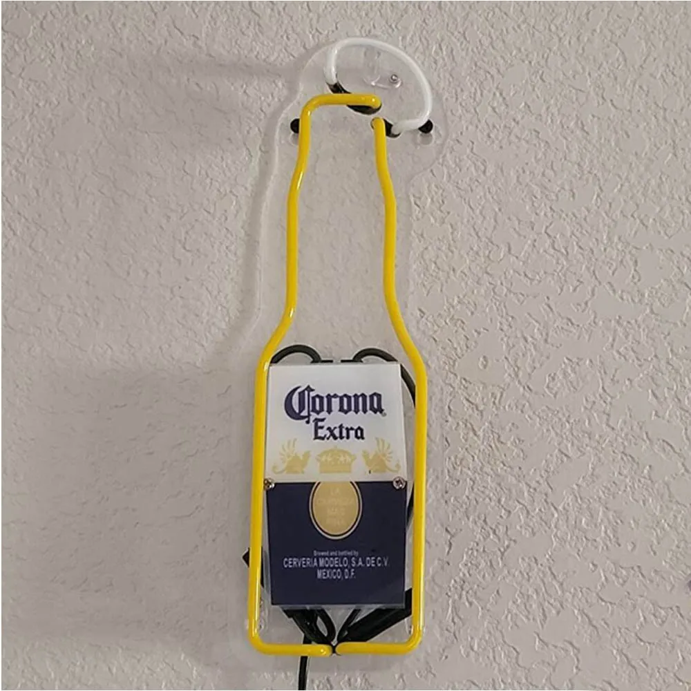 Дополнительная бутылка Corona реальная стеклянная трубка ручной работы на заказ