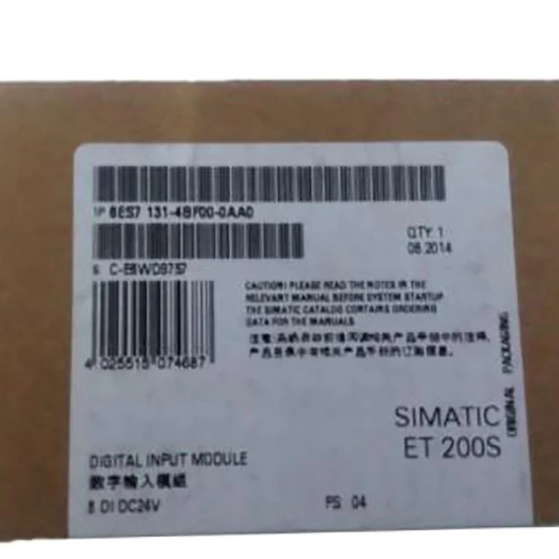 

New original packaging 1 year warranty 6ES7131-4BF00-0AA0 ｛No.24arehouse spot｝ Immediately sent