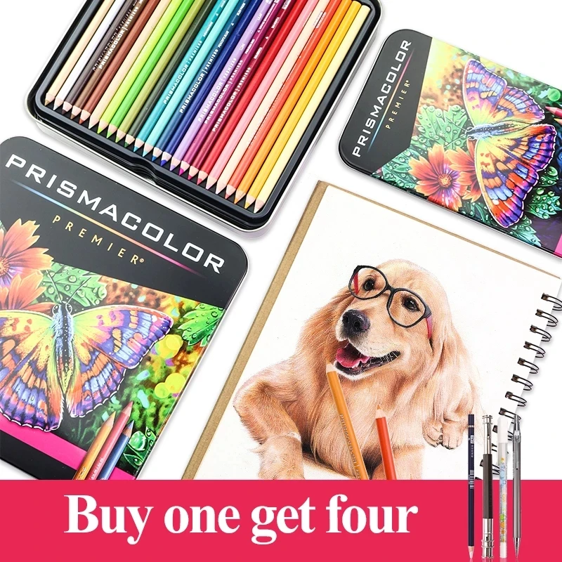 

Art Oily Colored Pencils 24/48/72/132/150 Colors Lapis de cor Wood Colored Pencils for Artist Sketch School Supplies PRISMACOLOR