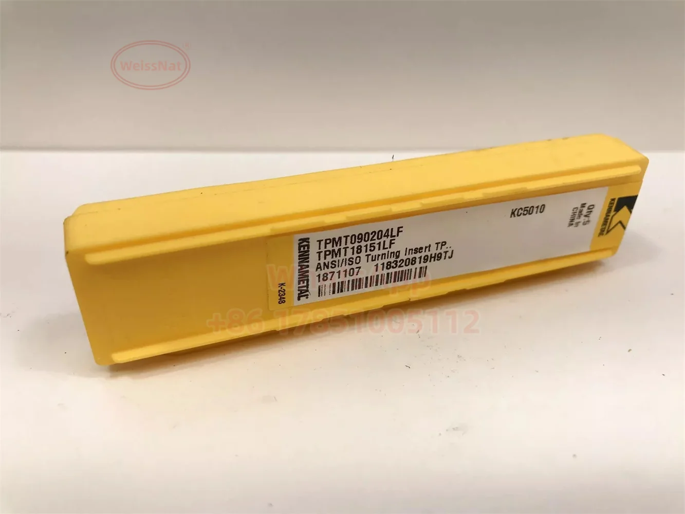 Карбидная вставка Kennametal TPMT090202LF TPMT090204LF KC5010 вставки TPMT
