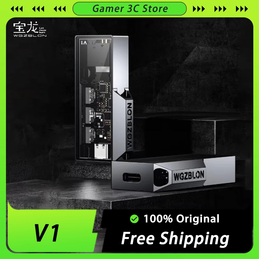 Портативный ЦАП/AMP BLON V1 с двумя чипами CS43131 универсальными выходными портами и