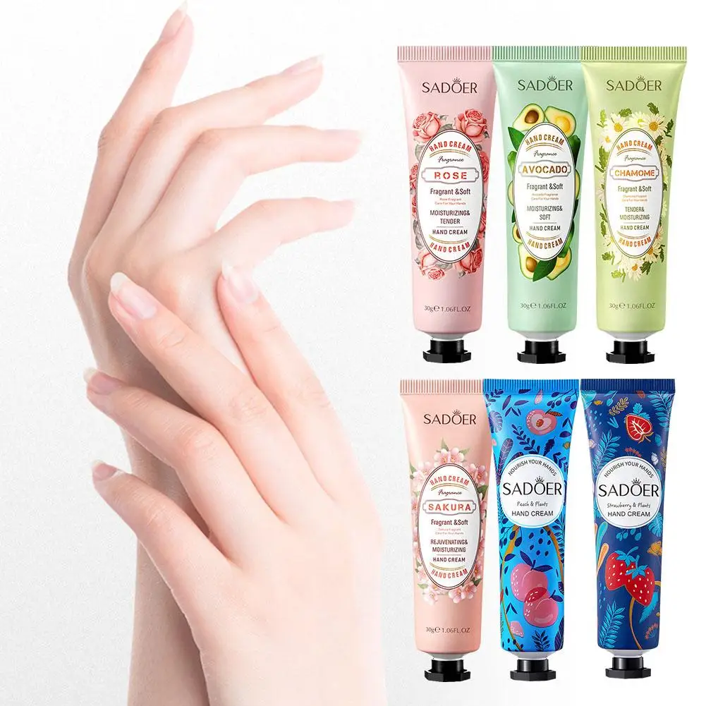 

Hand Cream Moisturizer Perfumes Natural Plant Essence Hand Hand Products Lotion Care Care Hands Moisturizing Handcream Skin K7D6