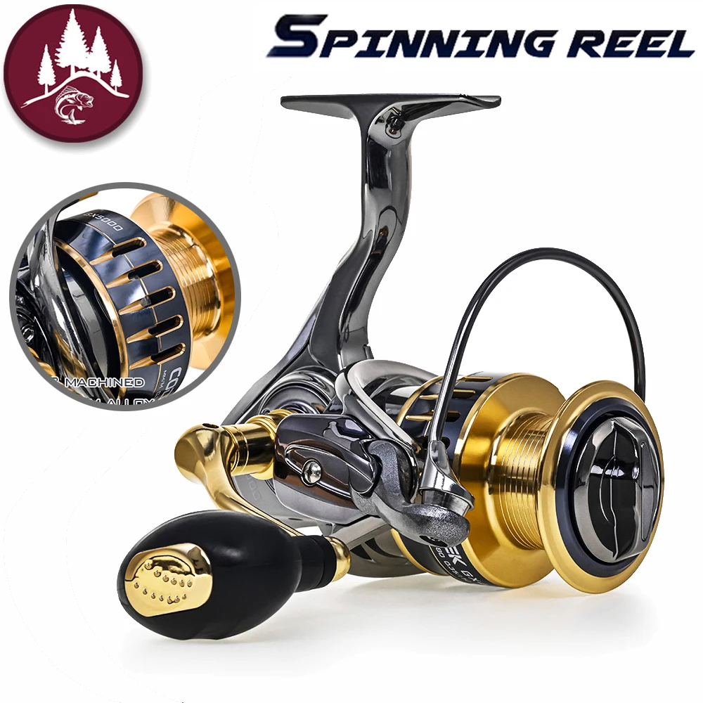 

Original Spinning Reel Metal Grip Reel Fishing Rod Fishing Gear Sea Fishing Accessories Reels Rotating Coils Fishing Sale