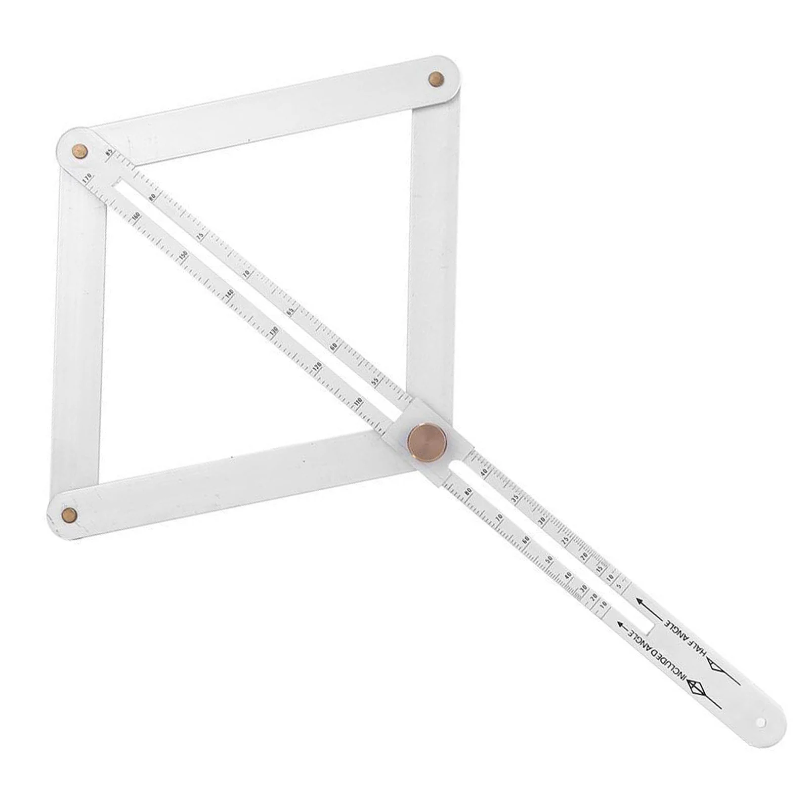 

Угловой транспортир из алюминиевого сплава Угловой искатель с весами для плотников Деревообработка