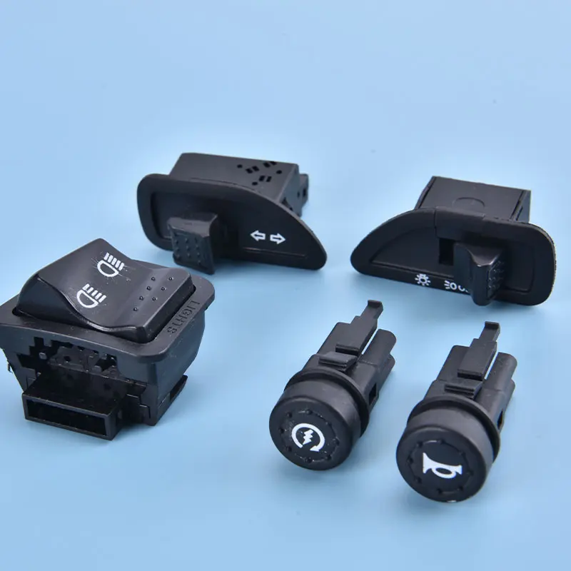 

Motorcycle Switches Button Horn Turn Signal High Low Beam Electric Start Buttons Assembly