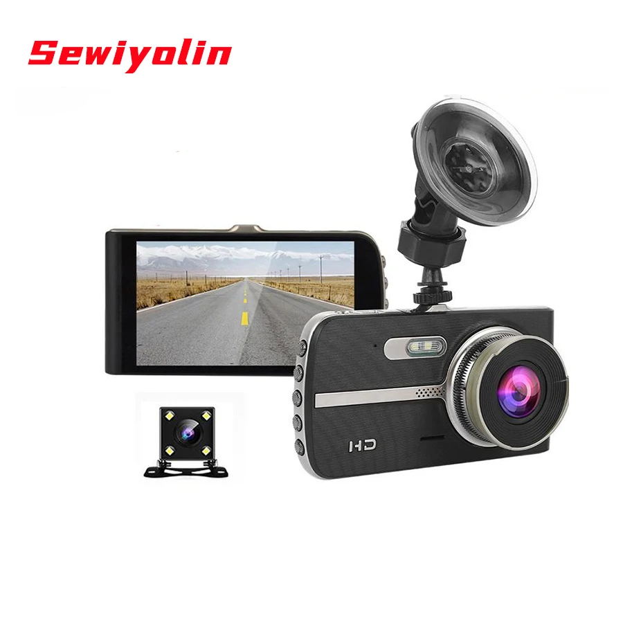 

GPS Tracking DVR Dashcam Vehicle Car Blackbox Ultra HD Night Vision Dash Camera Recorder Gesture Photo Parking 4 Inches For AUDI